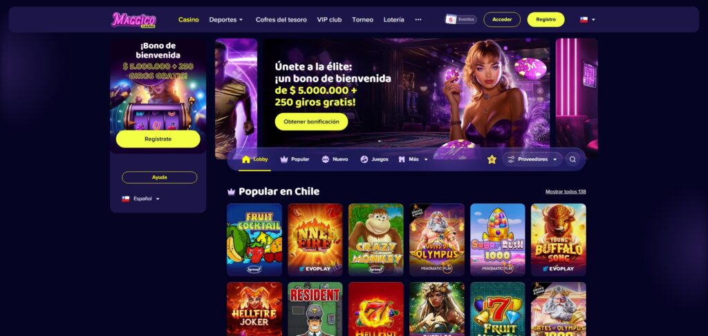 Maggico Chile – Casino Online y Apuestas Deportivas